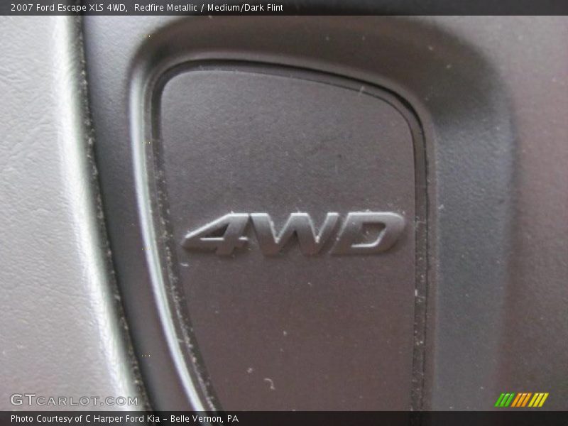 Redfire Metallic / Medium/Dark Flint 2007 Ford Escape XLS 4WD