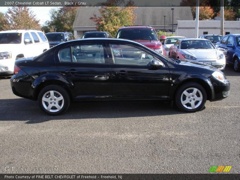 Black / Gray 2007 Chevrolet Cobalt LT Sedan
