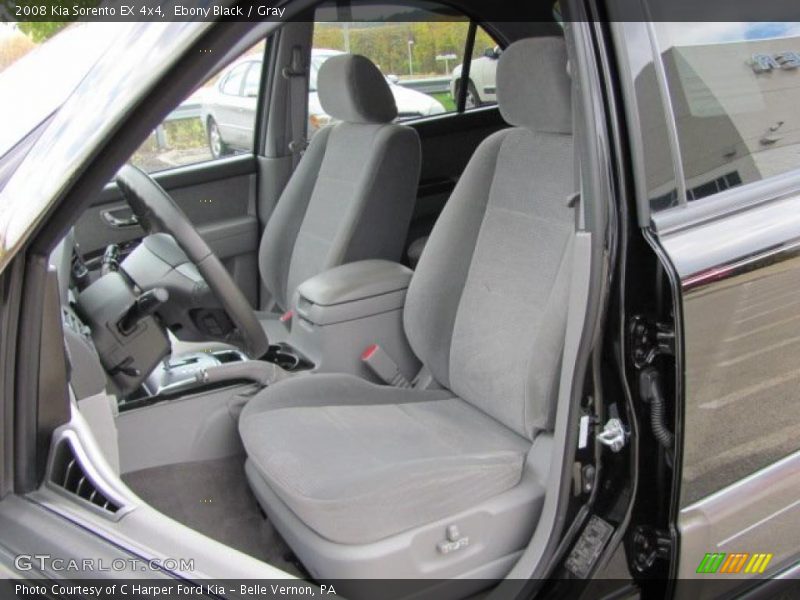  2008 Sorento EX 4x4 Gray Interior