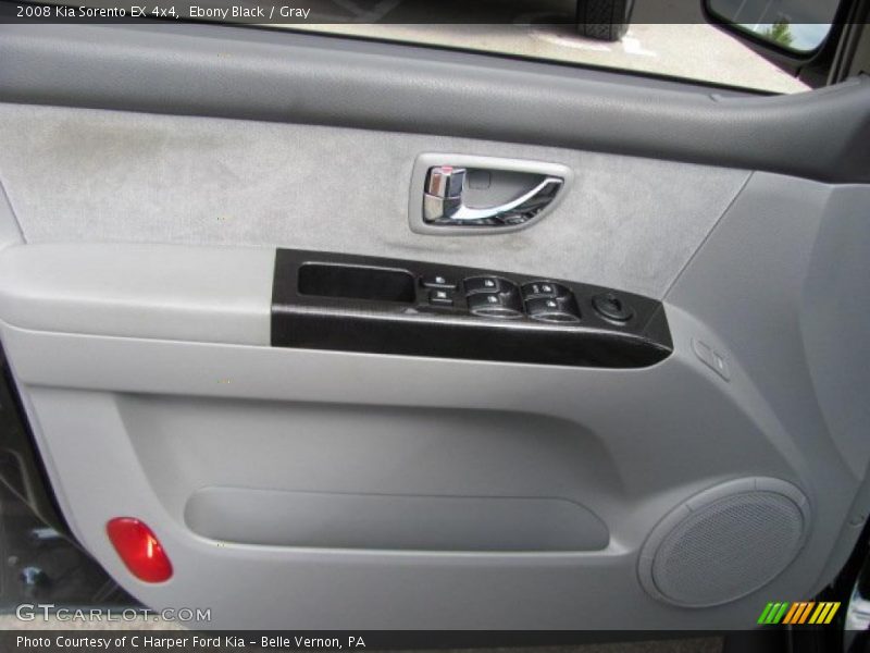 Ebony Black / Gray 2008 Kia Sorento EX 4x4