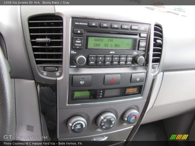 Controls of 2008 Sorento EX 4x4