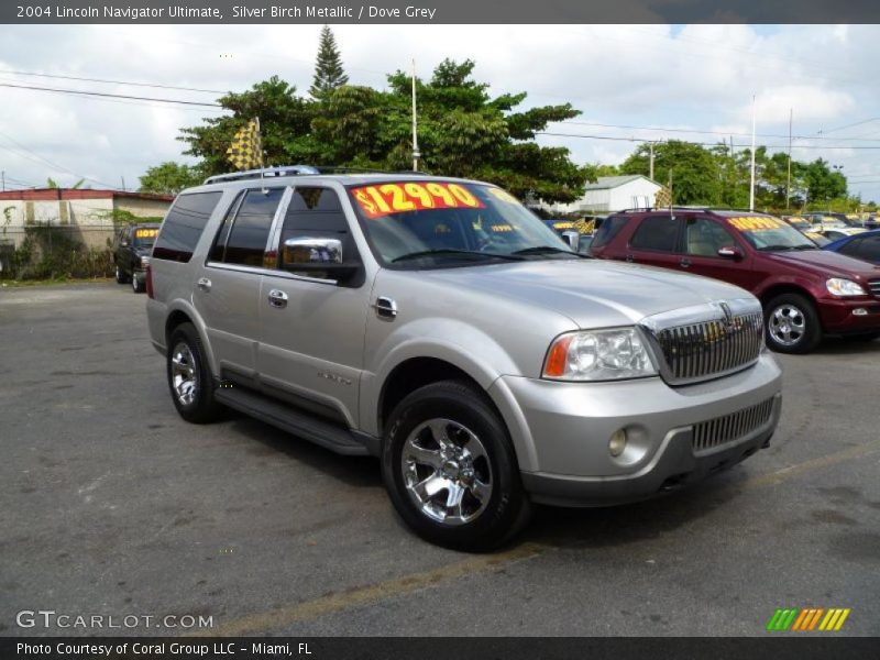 Silver Birch Metallic / Dove Grey 2004 Lincoln Navigator Ultimate
