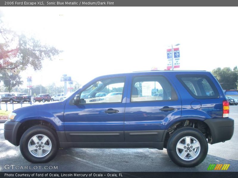 Sonic Blue Metallic / Medium/Dark Flint 2006 Ford Escape XLS