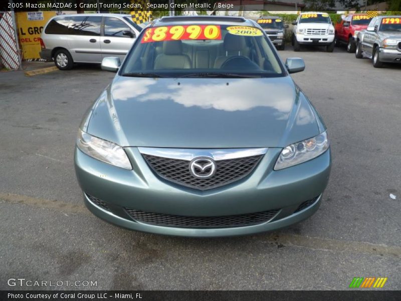 Sepang Green Metallic / Beige 2005 Mazda MAZDA6 s Grand Touring Sedan