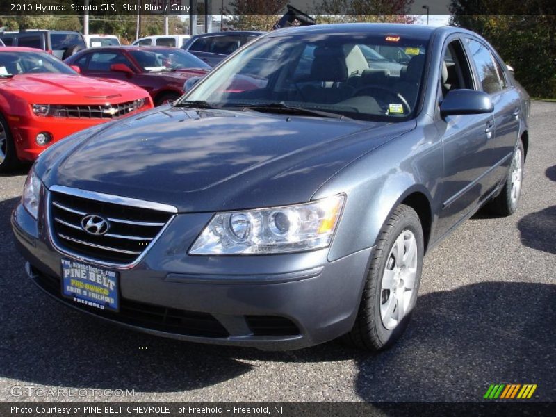 Slate Blue / Gray 2010 Hyundai Sonata GLS