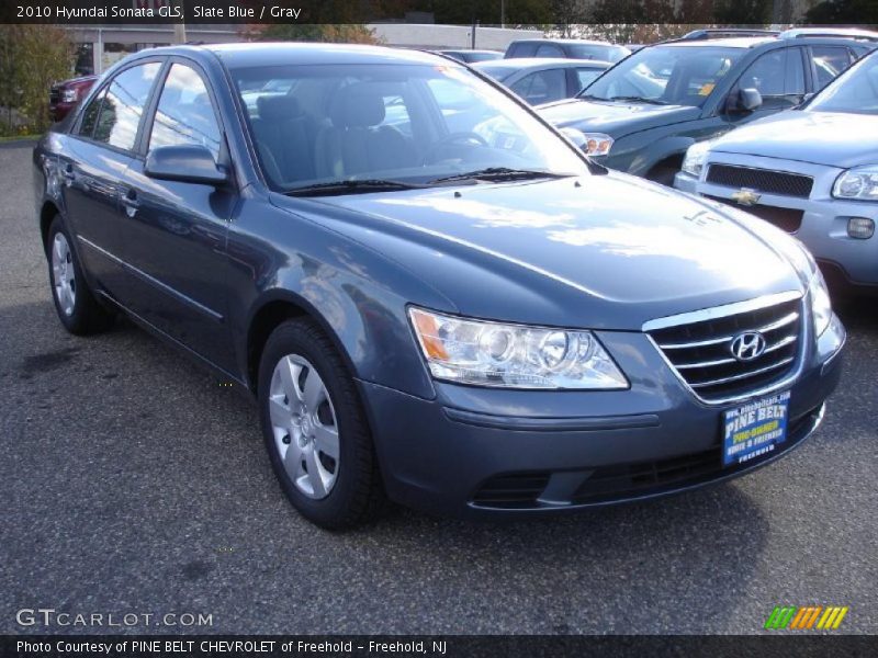 Slate Blue / Gray 2010 Hyundai Sonata GLS