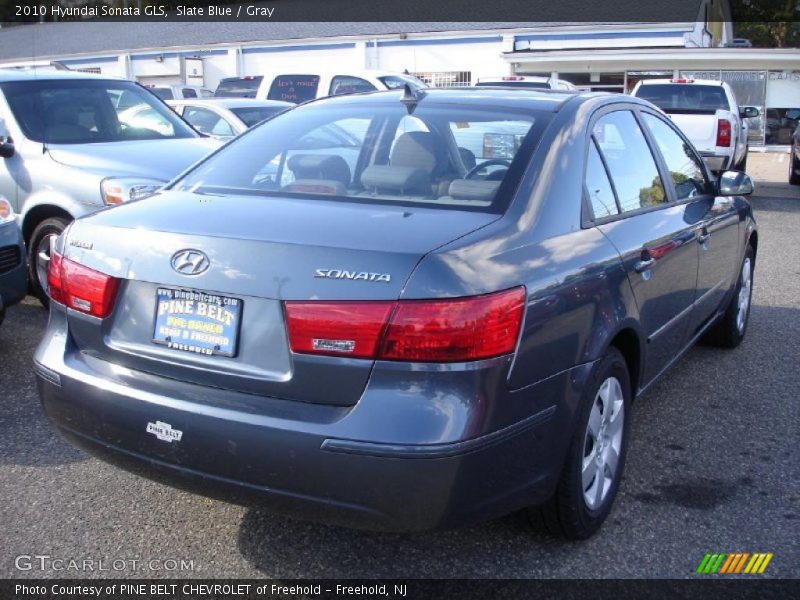 Slate Blue / Gray 2010 Hyundai Sonata GLS