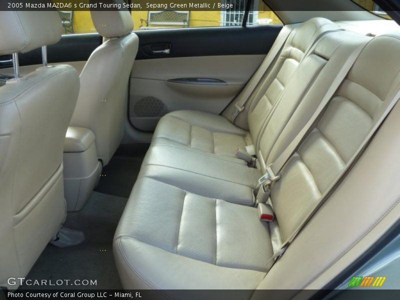  2005 MAZDA6 s Grand Touring Sedan Beige Interior