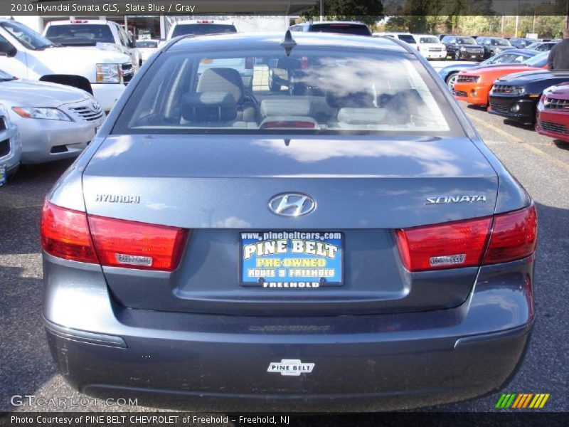 Slate Blue / Gray 2010 Hyundai Sonata GLS