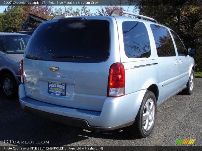 Polar Blue Metallic / Medium Gray 2007 Chevrolet Uplander LT