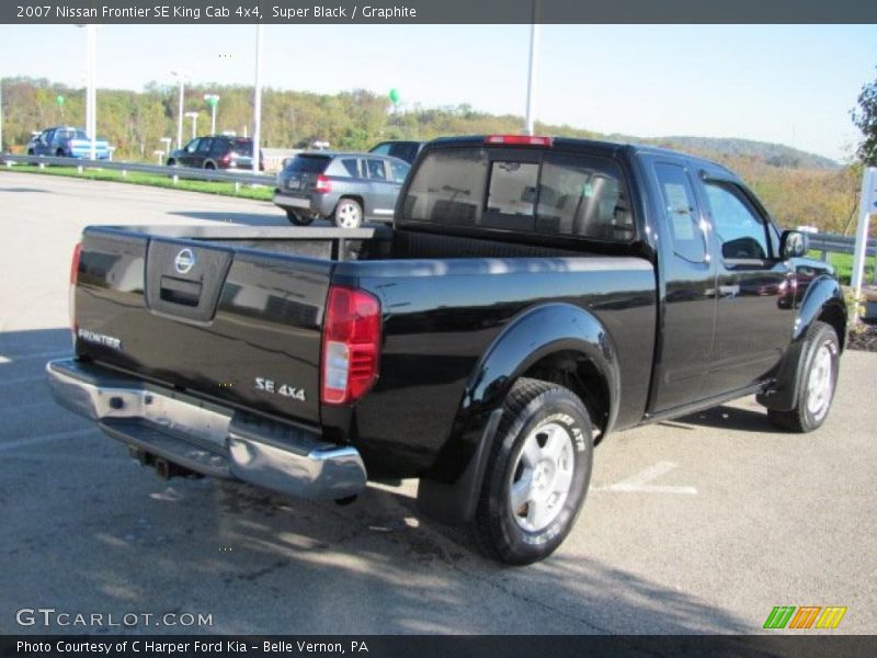 Super Black / Graphite 2007 Nissan Frontier SE King Cab 4x4