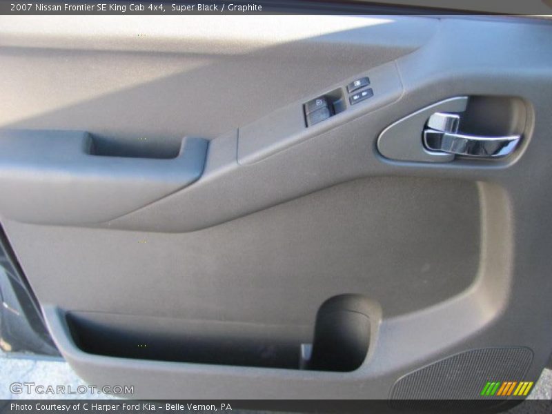 Super Black / Graphite 2007 Nissan Frontier SE King Cab 4x4