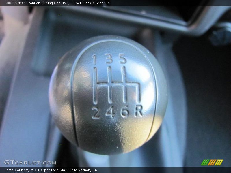  2007 Frontier SE King Cab 4x4 6 Speed Manual Shifter