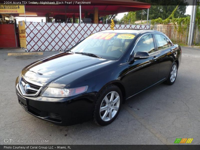 Front 3/4 View of 2004 TSX Sedan