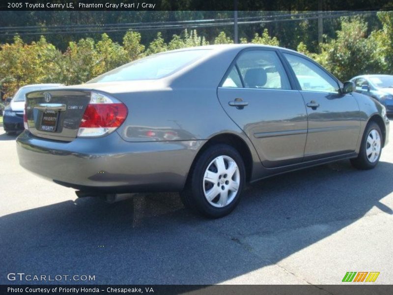 Phantom Gray Pearl / Gray 2005 Toyota Camry LE