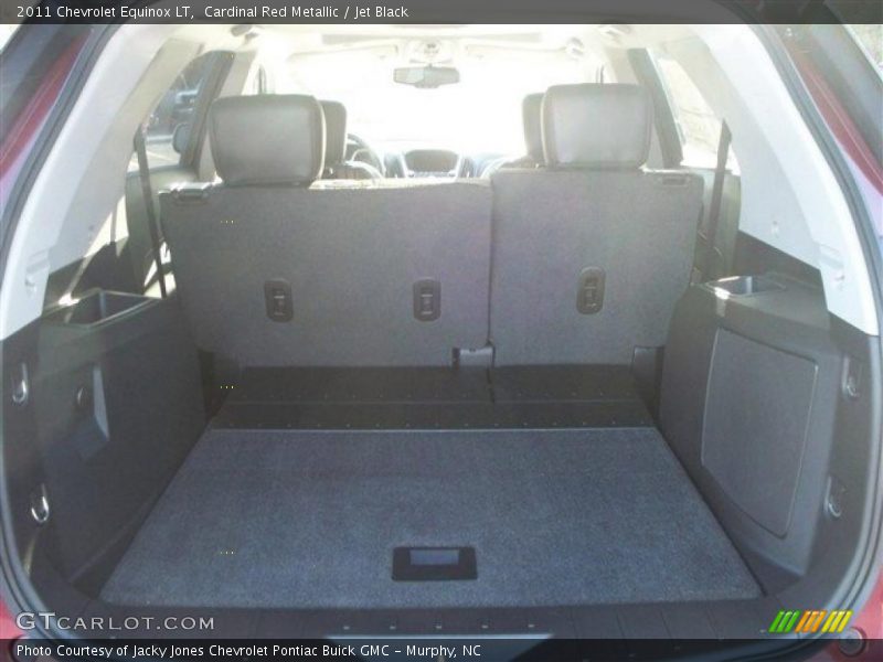 Cardinal Red Metallic / Jet Black 2011 Chevrolet Equinox LT
