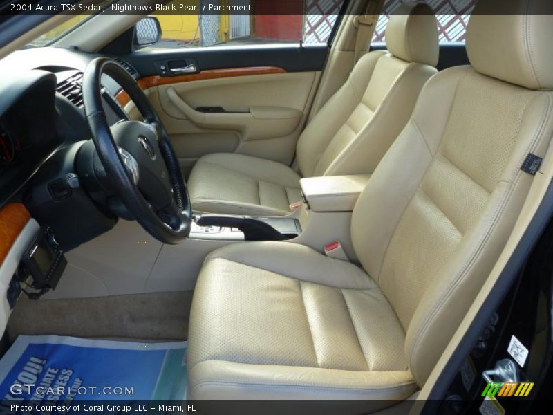  2004 TSX Sedan Parchment Interior