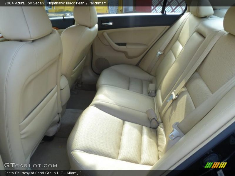  2004 TSX Sedan Parchment Interior