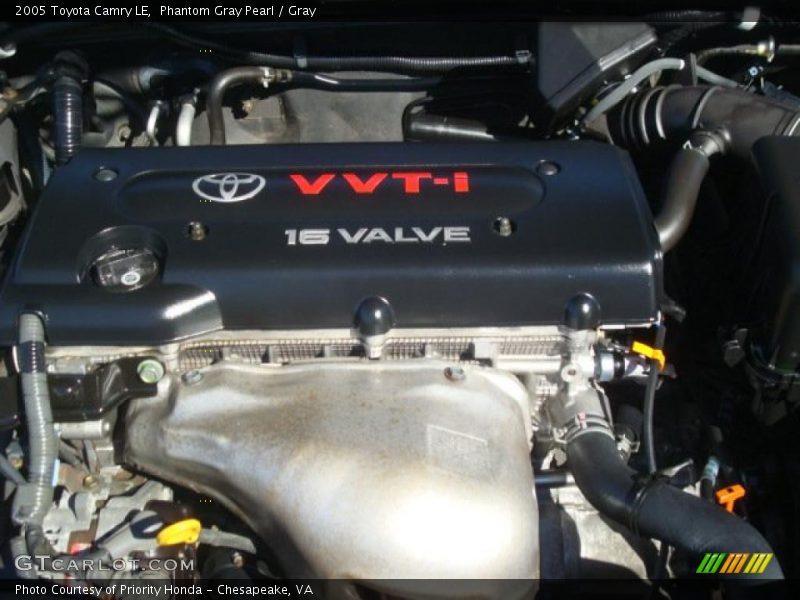 Phantom Gray Pearl / Gray 2005 Toyota Camry LE