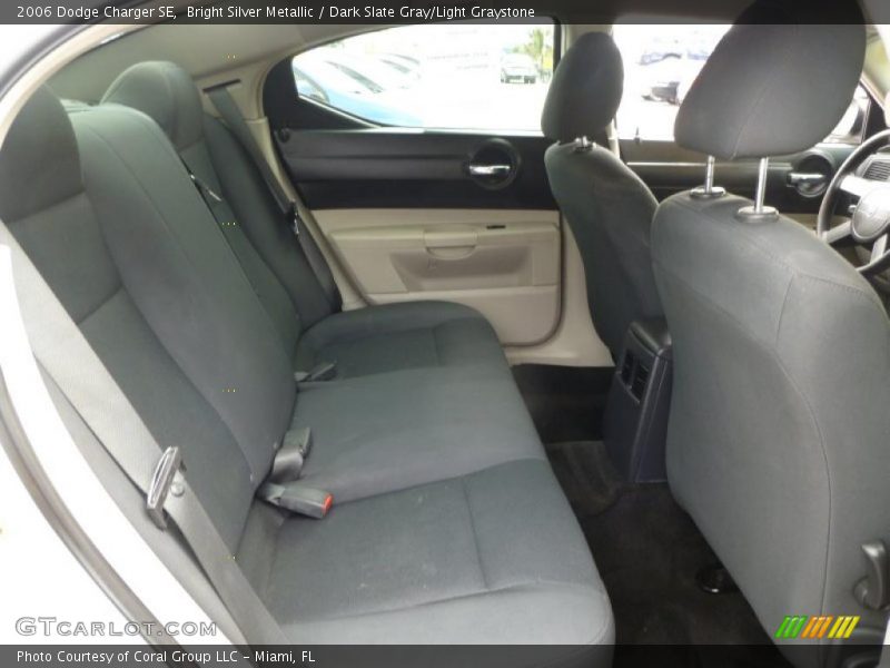 Bright Silver Metallic / Dark Slate Gray/Light Graystone 2006 Dodge Charger SE