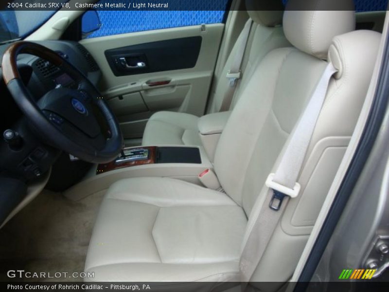  2004 SRX V8 Light Neutral Interior