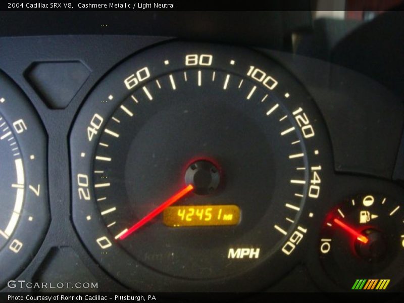 Cashmere Metallic / Light Neutral 2004 Cadillac SRX V8