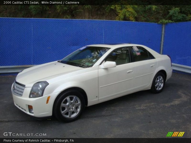 White Diamond / Cashmere 2006 Cadillac CTS Sedan