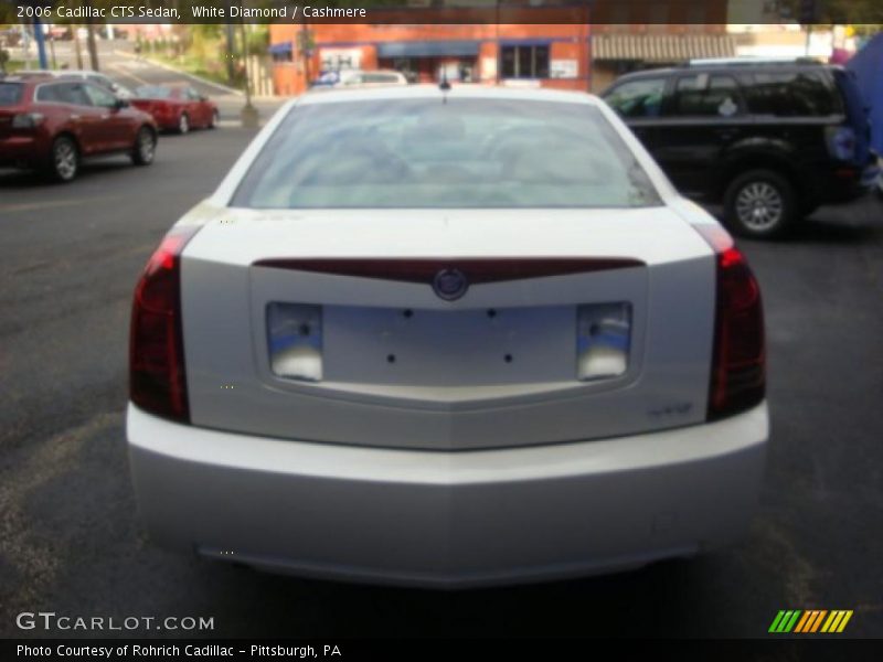 White Diamond / Cashmere 2006 Cadillac CTS Sedan