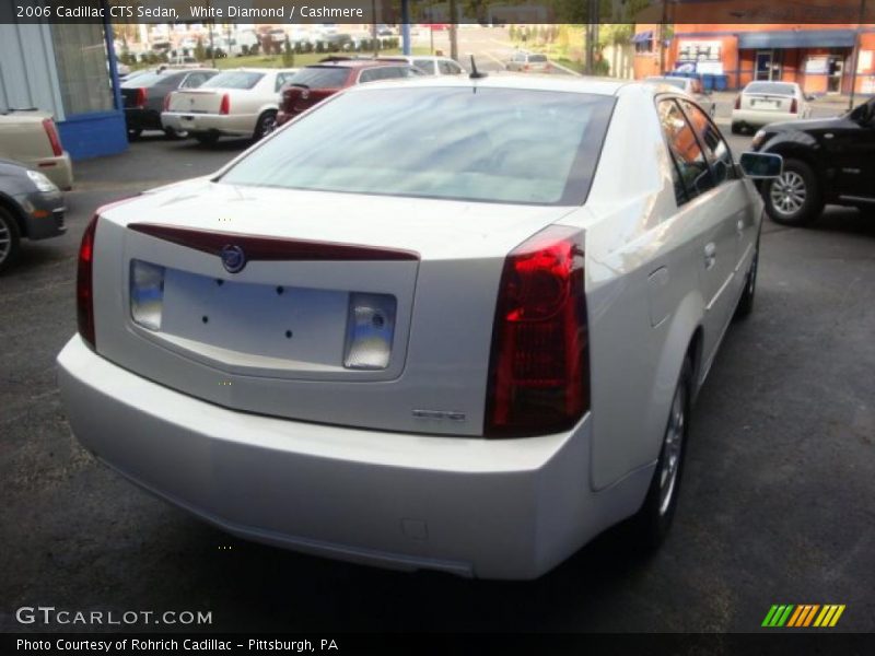 White Diamond / Cashmere 2006 Cadillac CTS Sedan