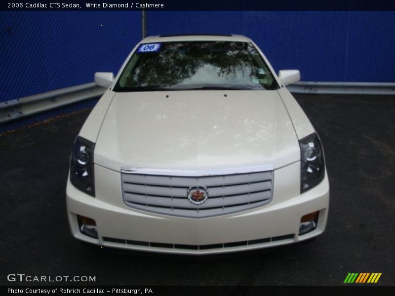 White Diamond / Cashmere 2006 Cadillac CTS Sedan