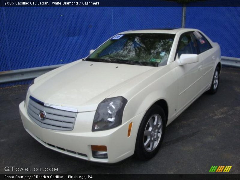 White Diamond / Cashmere 2006 Cadillac CTS Sedan