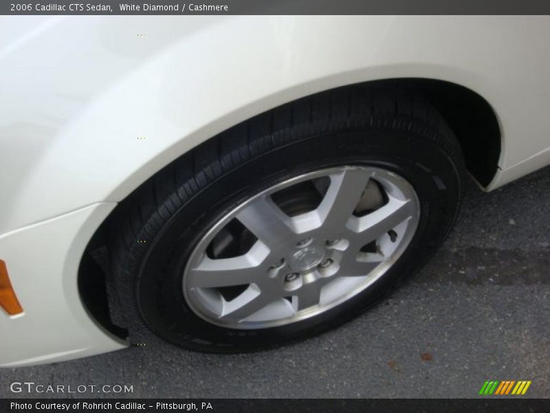 White Diamond / Cashmere 2006 Cadillac CTS Sedan