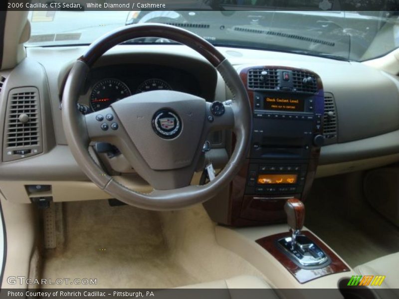 White Diamond / Cashmere 2006 Cadillac CTS Sedan