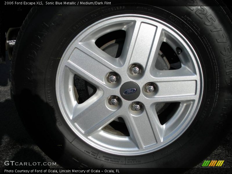 Sonic Blue Metallic / Medium/Dark Flint 2006 Ford Escape XLS