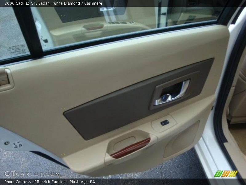 White Diamond / Cashmere 2006 Cadillac CTS Sedan