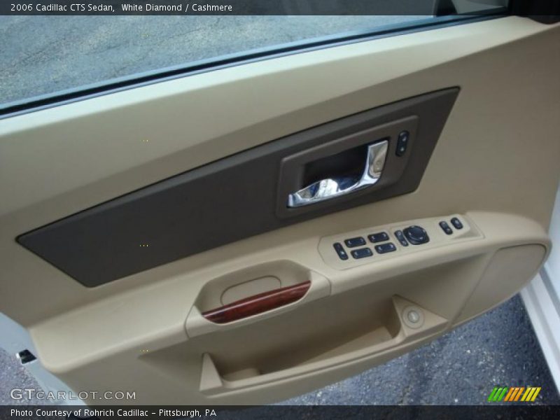 White Diamond / Cashmere 2006 Cadillac CTS Sedan