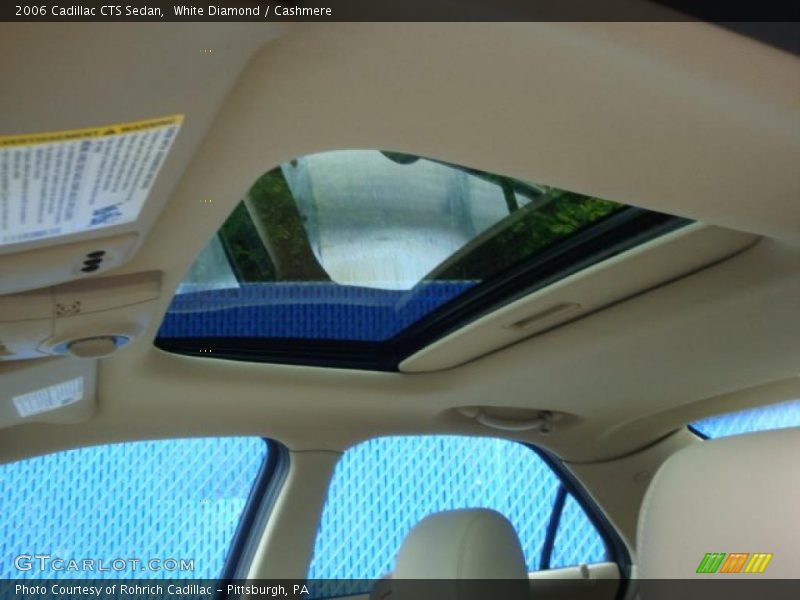 White Diamond / Cashmere 2006 Cadillac CTS Sedan