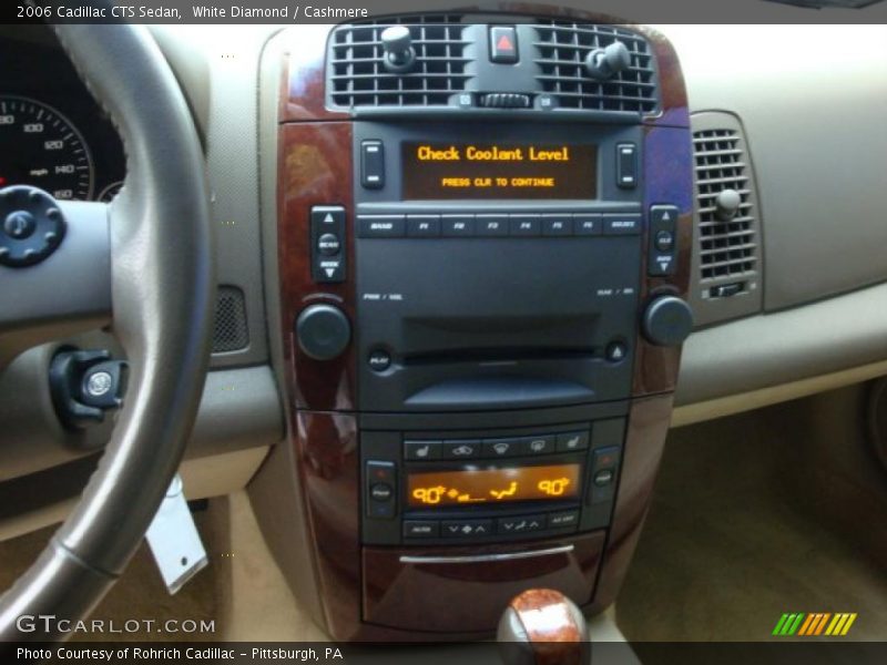 White Diamond / Cashmere 2006 Cadillac CTS Sedan