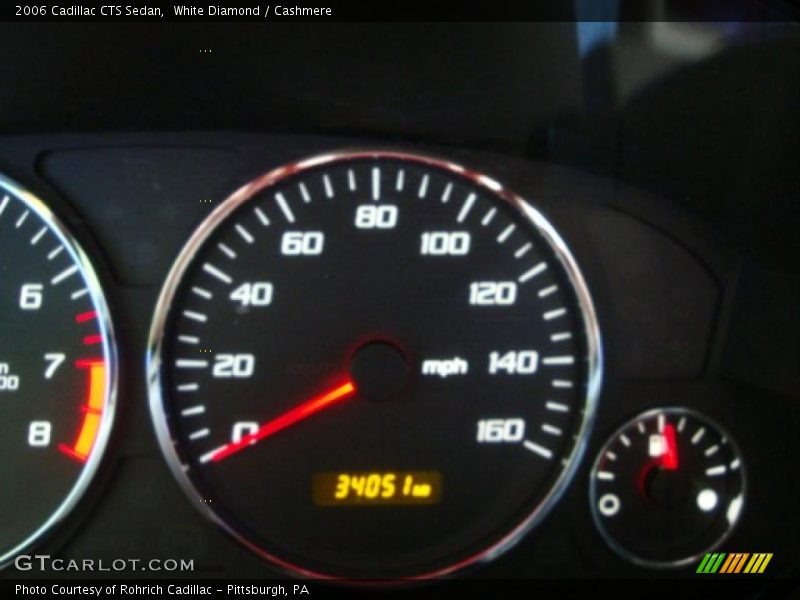 White Diamond / Cashmere 2006 Cadillac CTS Sedan