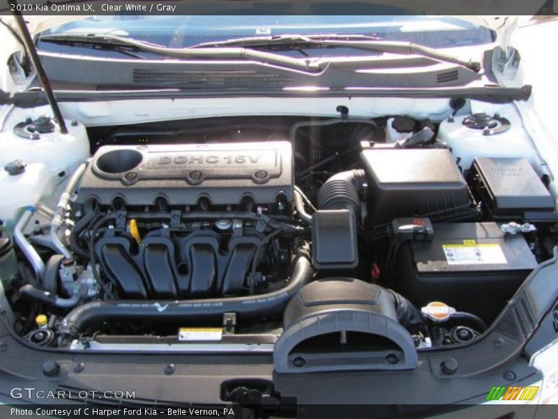  2010 Optima LX Engine - 2.4 Liter DOHC 16-Valve CVVT 4 Cylinder