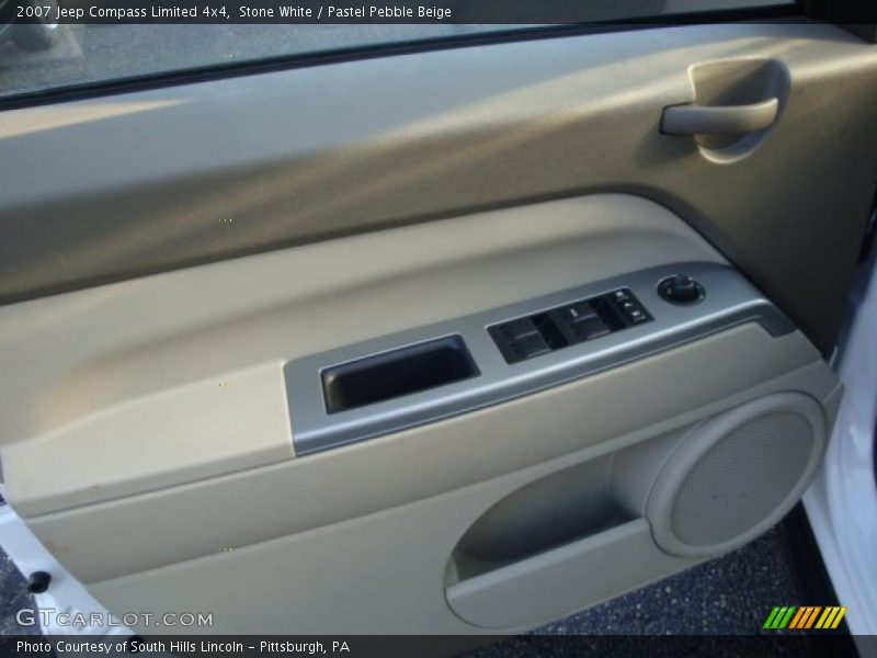 Stone White / Pastel Pebble Beige 2007 Jeep Compass Limited 4x4