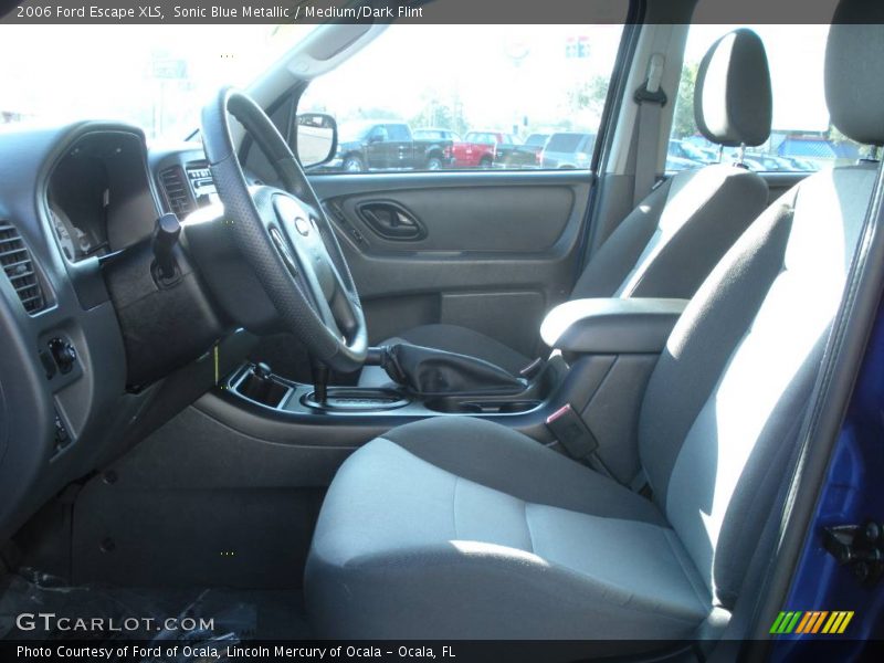 Sonic Blue Metallic / Medium/Dark Flint 2006 Ford Escape XLS