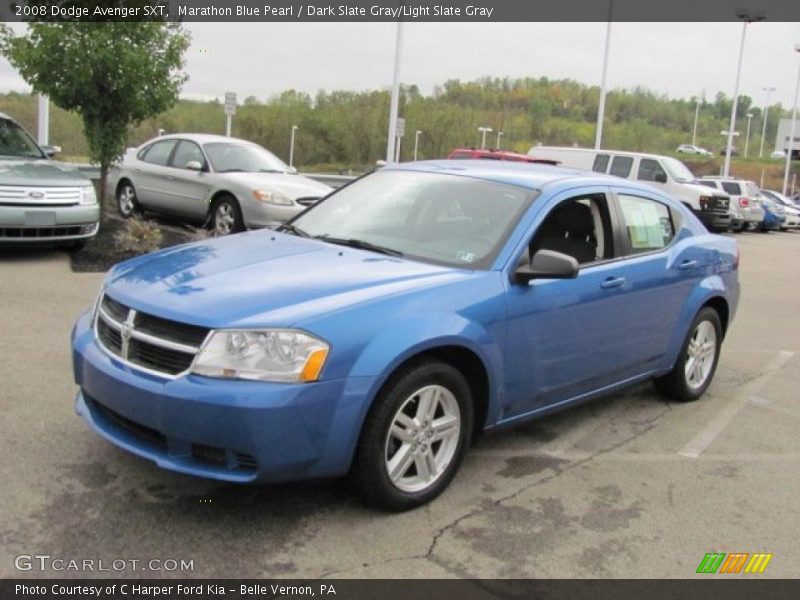 Front 3/4 View of 2008 Avenger SXT