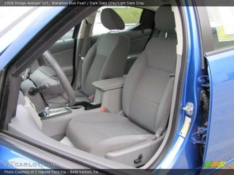  2008 Avenger SXT Dark Slate Gray/Light Slate Gray Interior
