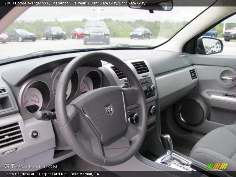 Dark Slate Gray/Light Slate Gray Interior - 2008 Avenger SXT 