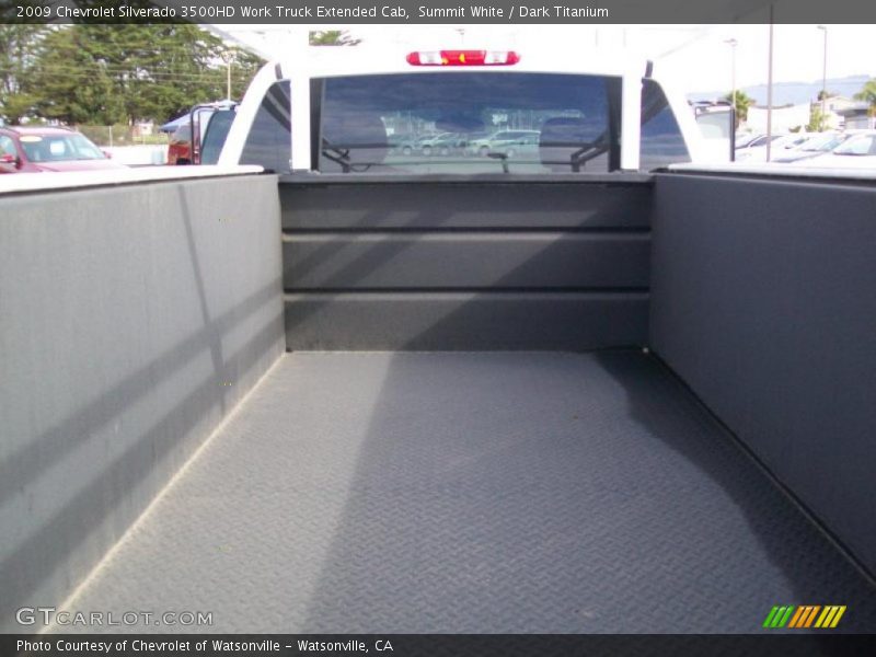 Summit White / Dark Titanium 2009 Chevrolet Silverado 3500HD Work Truck Extended Cab