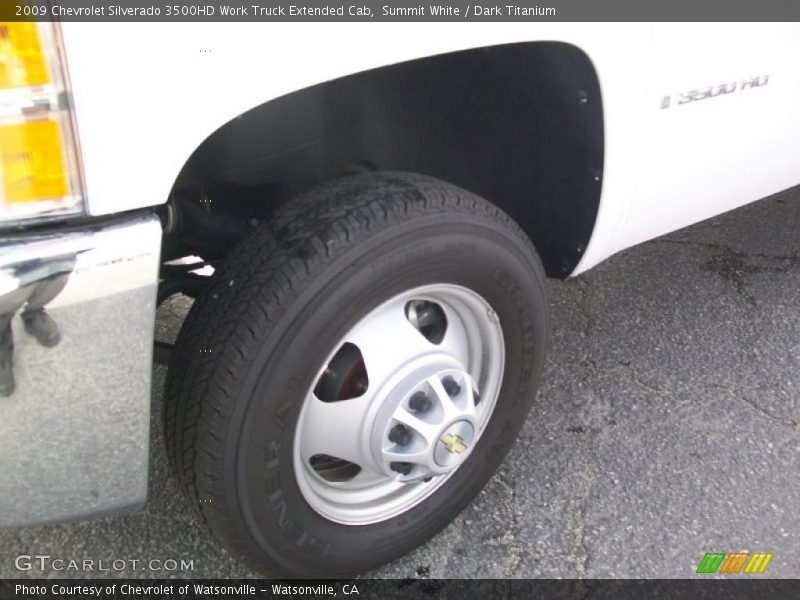  2009 Silverado 3500HD Work Truck Extended Cab Wheel