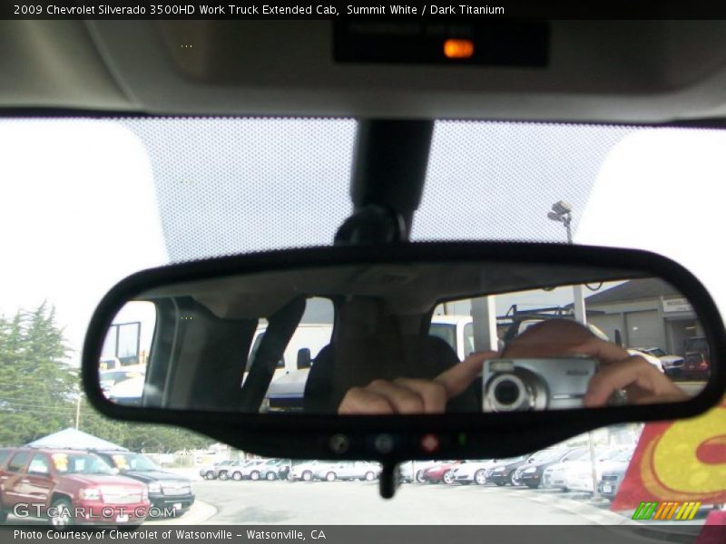 Summit White / Dark Titanium 2009 Chevrolet Silverado 3500HD Work Truck Extended Cab