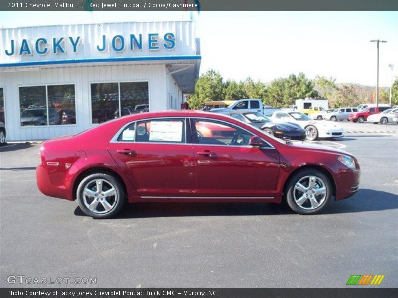 Red Jewel Tintcoat / Cocoa/Cashmere 2011 Chevrolet Malibu LT