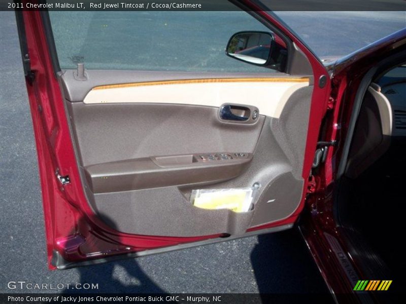 Red Jewel Tintcoat / Cocoa/Cashmere 2011 Chevrolet Malibu LT